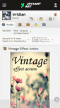 Mobile Screenshot of irridian.deviantart.com
