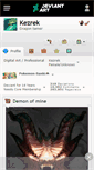 Mobile Screenshot of kezrek.deviantart.com