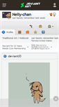 Mobile Screenshot of nelly-chan.deviantart.com