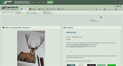 Desktop Screenshot of gabrielgrob.deviantart.com