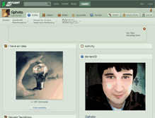 Tablet Screenshot of gphoto.deviantart.com