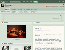 Tablet Screenshot of mnemosyne9.deviantart.com