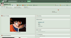 Desktop Screenshot of kaioken-x10.deviantart.com