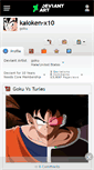 Mobile Screenshot of kaioken-x10.deviantart.com