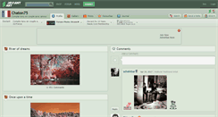 Desktop Screenshot of chaton75.deviantart.com
