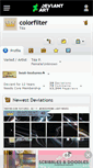 Mobile Screenshot of colorfilter.deviantart.com