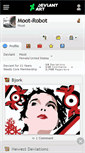 Mobile Screenshot of moot-robot.deviantart.com
