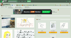 Desktop Screenshot of mcdaotri21.deviantart.com