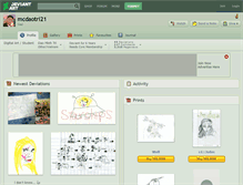 Tablet Screenshot of mcdaotri21.deviantart.com