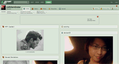 Desktop Screenshot of co0kiiem0nster.deviantart.com