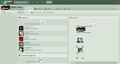 Desktop Screenshot of kitten-fans.deviantart.com