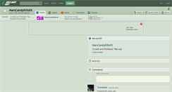 Desktop Screenshot of marscandykillsxx.deviantart.com