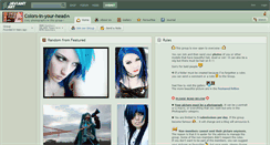Desktop Screenshot of colors-in-your-head.deviantart.com