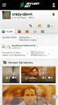 Mobile Screenshot of crazy-dawn.deviantart.com