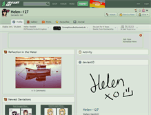 Tablet Screenshot of helen--127.deviantart.com