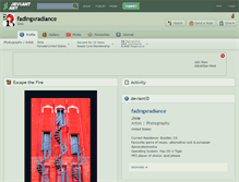 Tablet Screenshot of fadingxradiance.deviantart.com