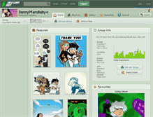 Tablet Screenshot of dannypfansbaby.deviantart.com