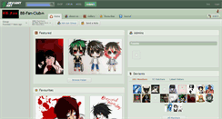 Desktop Screenshot of bb-fan-club.deviantart.com