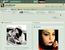 Tablet Screenshot of lock-and-load.deviantart.com