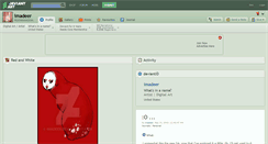 Desktop Screenshot of imadeer.deviantart.com