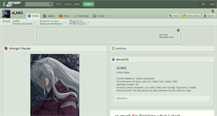 Desktop Screenshot of alm82.deviantart.com