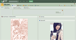 Desktop Screenshot of kitty-bear.deviantart.com