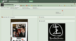 Desktop Screenshot of kuroshitservice.deviantart.com