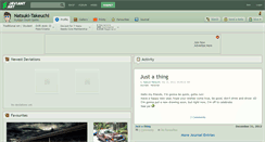 Desktop Screenshot of natsuki-takeuchi.deviantart.com