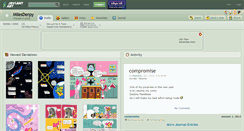 Desktop Screenshot of milesderpy.deviantart.com