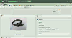 Desktop Screenshot of lealea.deviantart.com
