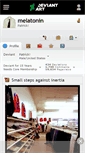 Mobile Screenshot of melatonin.deviantart.com