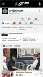 Mobile Screenshot of andyshade.deviantart.com