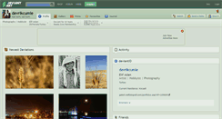 Desktop Screenshot of devrikcumle.deviantart.com