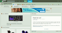Desktop Screenshot of angeltheumbreon.deviantart.com