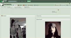 Desktop Screenshot of marinaaniram.deviantart.com