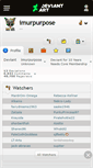 Mobile Screenshot of imurpurpose.deviantart.com