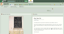 Desktop Screenshot of casual-tee.deviantart.com