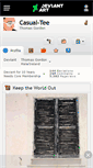 Mobile Screenshot of casual-tee.deviantart.com