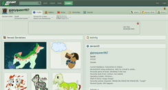 Desktop Screenshot of gypsyqueen987.deviantart.com