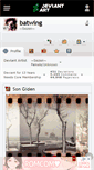 Mobile Screenshot of batwing.deviantart.com