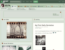 Tablet Screenshot of batwing.deviantart.com
