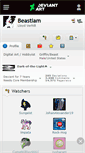 Mobile Screenshot of beastiam.deviantart.com