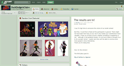 Desktop Screenshot of duckdodgersclub.deviantart.com
