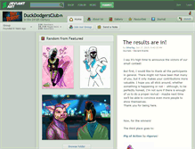Tablet Screenshot of duckdodgersclub.deviantart.com