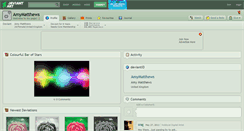 Desktop Screenshot of amymatthews.deviantart.com