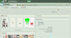 Desktop Screenshot of chibi-miku.deviantart.com