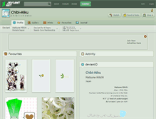 Tablet Screenshot of chibi-miku.deviantart.com