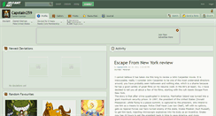 Desktop Screenshot of capstain259.deviantart.com