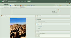 Desktop Screenshot of ender53.deviantart.com