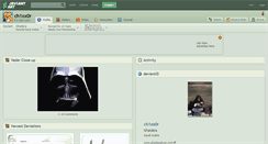 Desktop Screenshot of ch1xx0r.deviantart.com